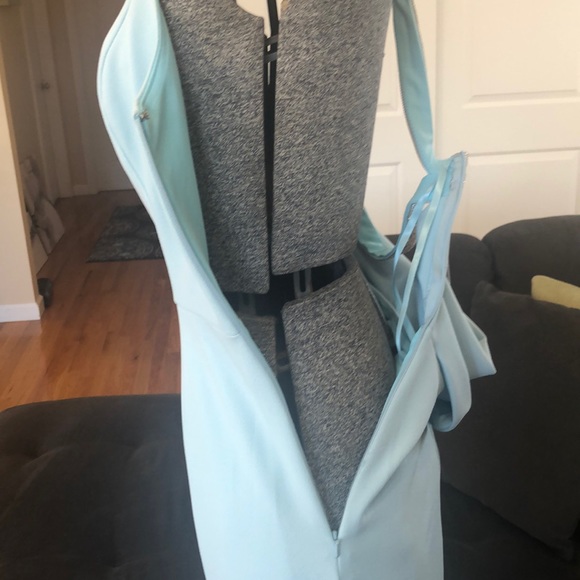 BLUE EVENING GOWN - Picture 8 of 10